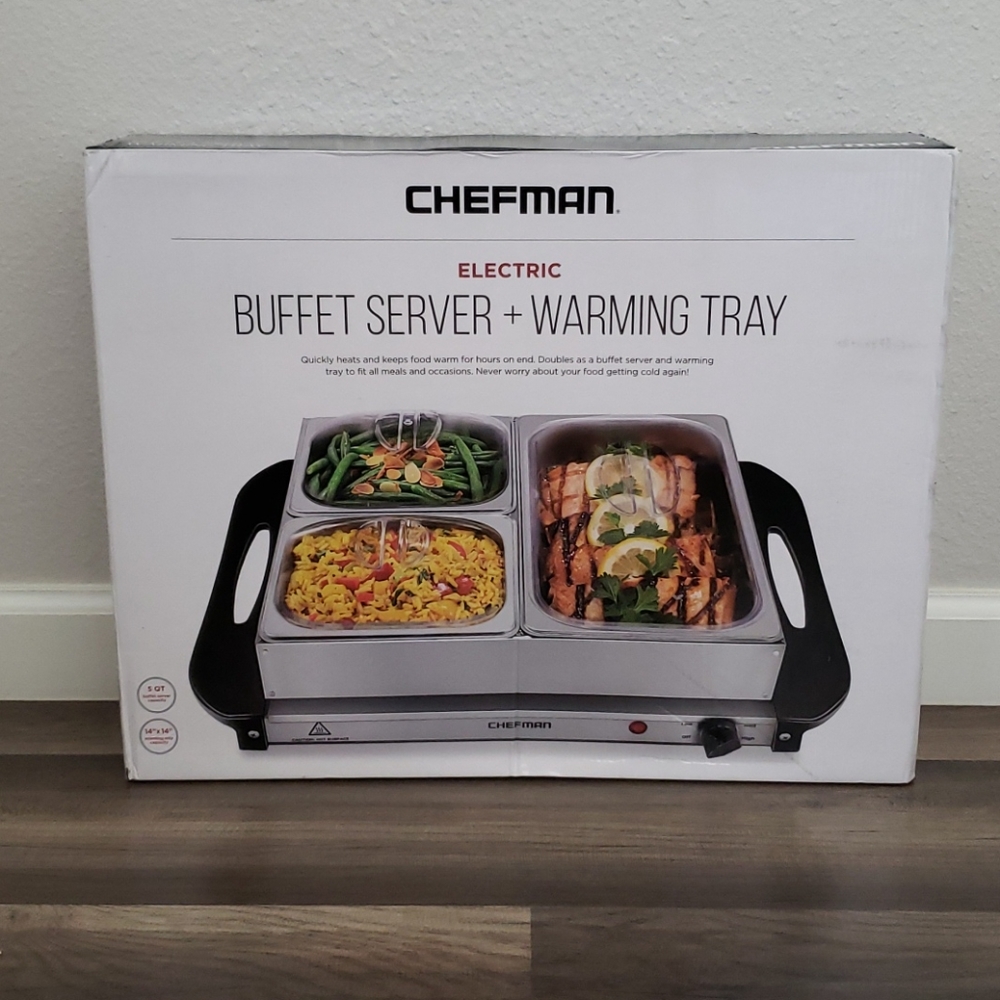 Chefman Electric Buffet Server and Warming Tray